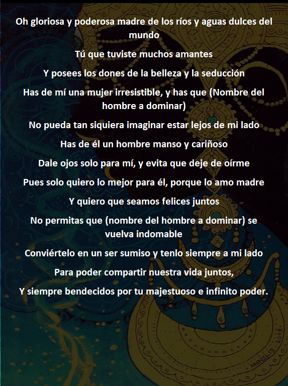 Oración a Oshun para dominar