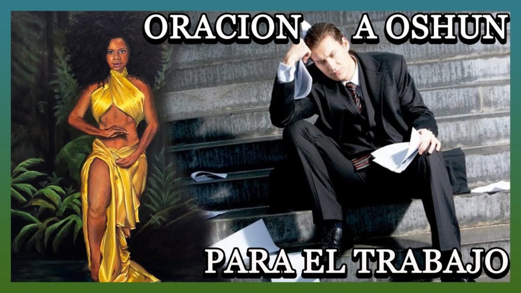 oracion de oshun para el trabajo